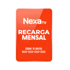 Gift Card NexaTV - Mensal